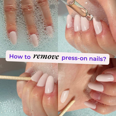 How to remove press-on nails without damaging natural nails?