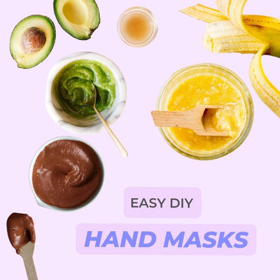 Easy DIY at-home Hand Masks with Kitchen Staples