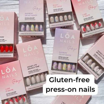 Gluten Free Press On Nails