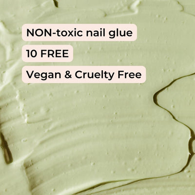 Non toxic nail glue for press on nails