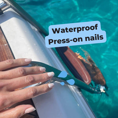 Are press-on nails waterproof?
