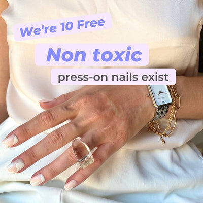 Are LÓA NAILS press-on nails 10 FREE? What does 10 FREE means?